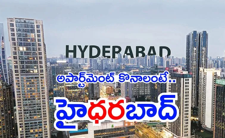 Real estate Hyderabad property prices rising