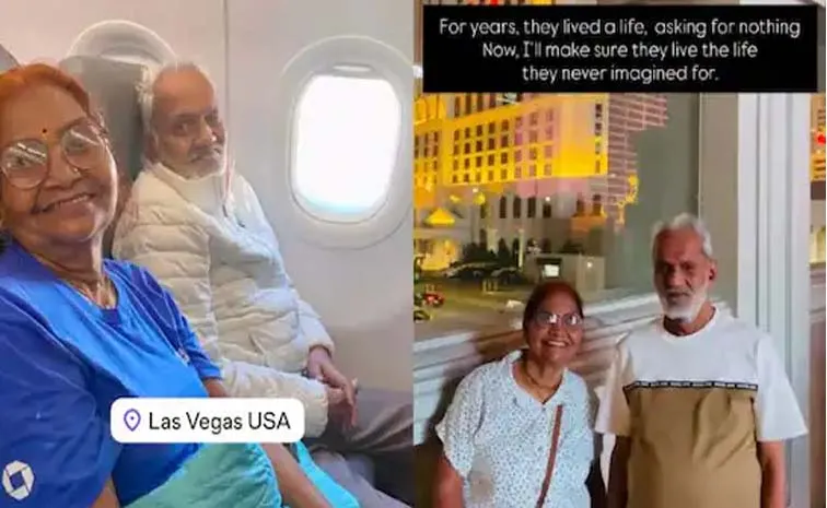 Indian Techies Vegas Trip With Parents Goes Viral2
