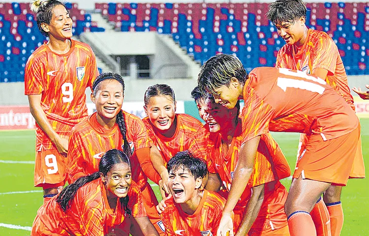 Indian womens football team qualifies for Asia Cup football tournament