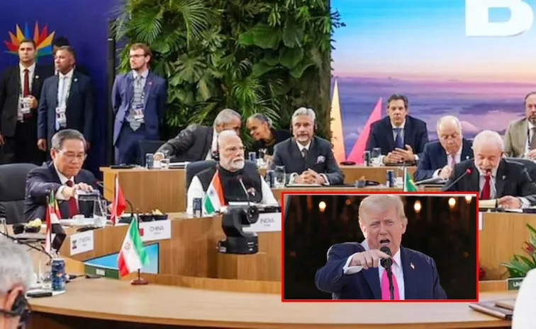 బ్రిక్స్‌తో పొత్తు ఉంటే.. ట్రంప్‌ లేటెస్ట్‌ వార్నింగ్‌