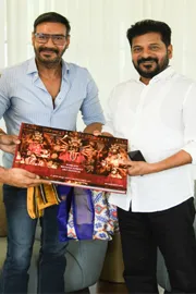 Bollywood actor Ajay Devgan Meet Telangana CM Revanth Reddy7