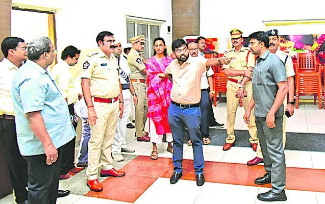 గవర్నర్ పర్యటన ఏర్పాట్లు పరిశీలన