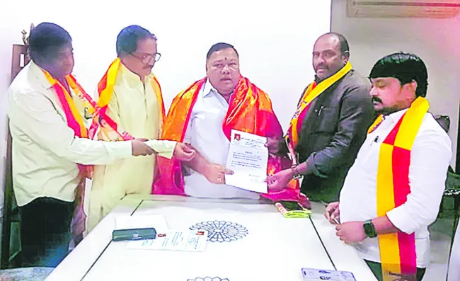 రాష్ట్ర ముదిరాజ్ మహాసభ అధ్యక్షుడుగా విష్ణువర్ధన్ ఎన్న