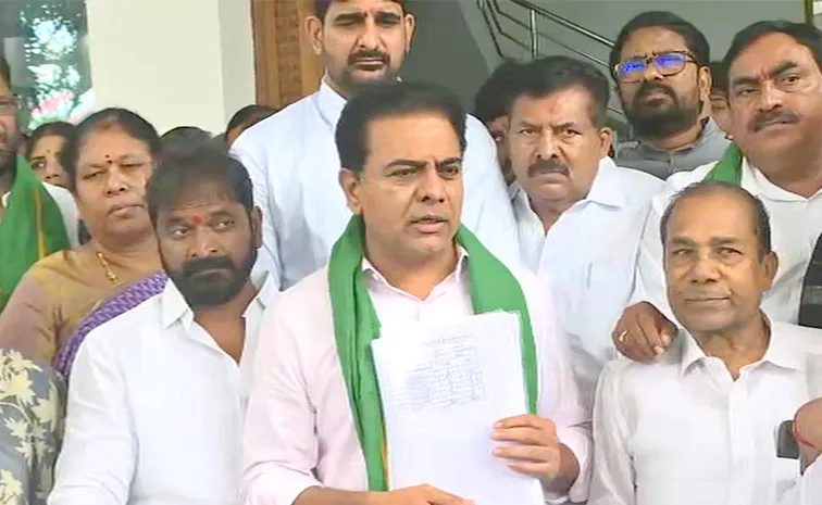 CM Revanth And KTR Political Challenge Security At Press Club