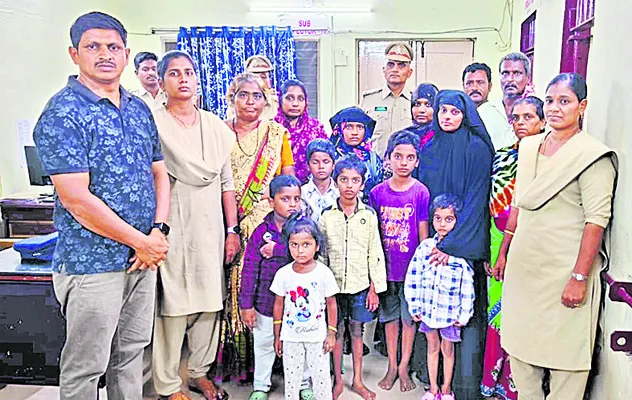 అదృశ్యం కేసులో పది మంది ఆచూకీ గుర్తింపు