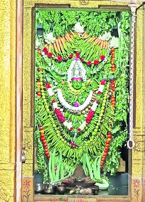 శాకాంబరీదేవిగా వాసవీమాత..