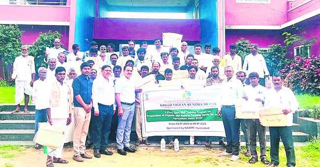 ప్రకృతి, సేంద్రియ సాగు చేయాలి