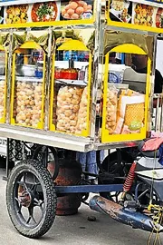 Attractive PaniPuri bike in janagam goes viral8