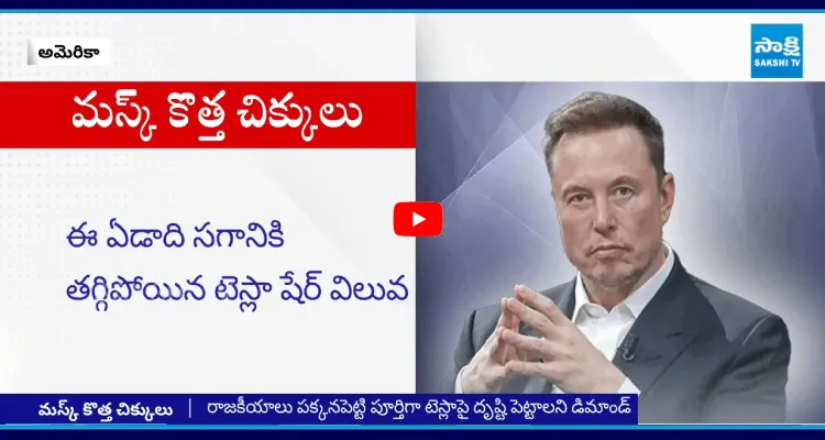 మస్క్ కొత్త పార్టీ ఎఫెక్ట్.. కుప్పకూలిన టెస్లా షేర్లు