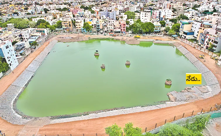 Hydra Gave Life To Bathukamma Kunta Lake