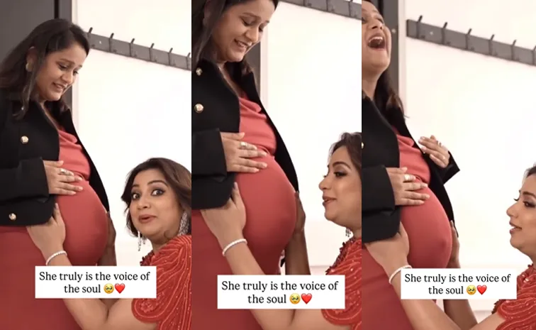 Shreya Ghoshal sings Piyu Bole to pregnant womans baby bump video goes viral