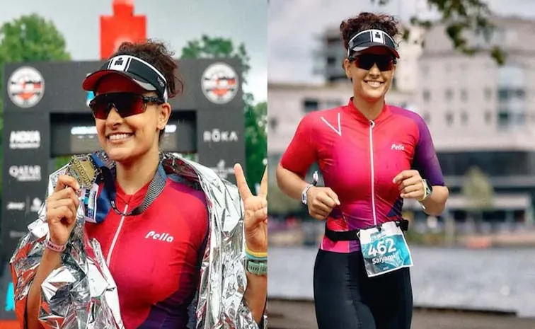 Saiyami Kher Becomes First Indian Actor To Complete Ironman Twice In a Year