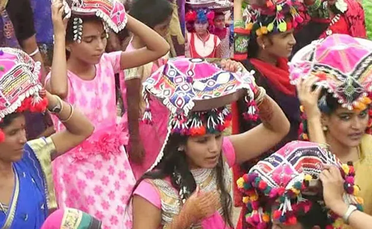 Seethla Bhavani Festival In Girijana Lambadi Thandas