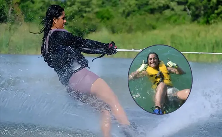వాటర్‌ స్కీయింగ్‌ పోటీల్లో పాల్గొన్న తొలి భారతీయ మహిళ ఆమె..!