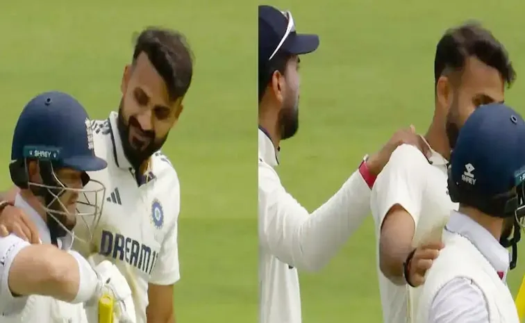 Akash Deep Gives Animated Send Off To Duckett KL Rahul Pulls Pacer Away