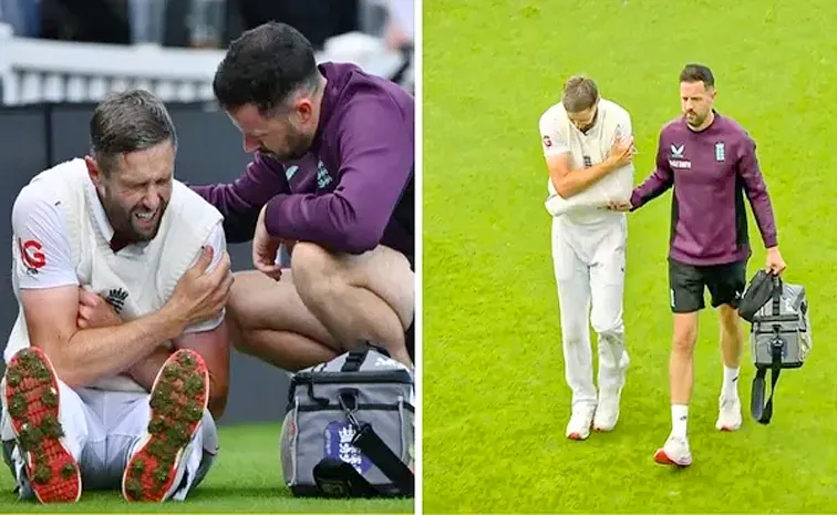 Chris Woakes Suffers Nasty Shoulder Injury3