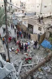 Israeli army attaks 48 Palestinians killed in gaza8