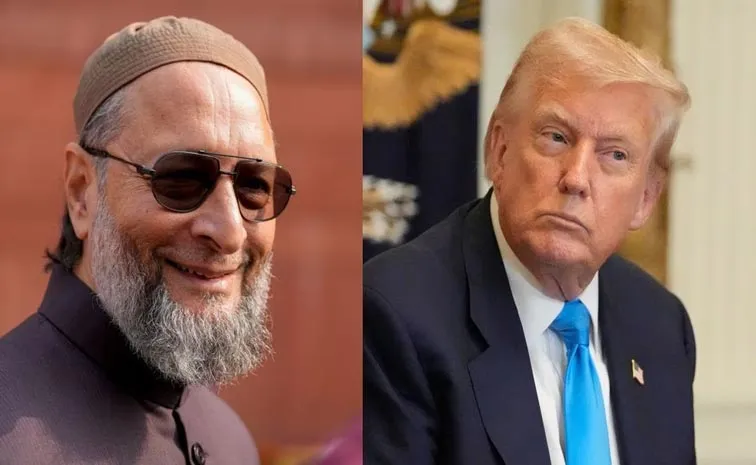 Asaduddin Owaisi Calls Trump Buffoon-In-Chief Over 25percent Tariffs