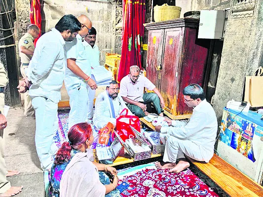 అప్పన్న ఆభరణాల తనిఖీలు ప్రారంభం