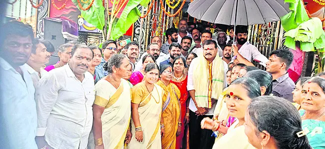 ఘనంగా దేవీతల్లి ఆలయ పునః ప్రారంభోత్సవం 