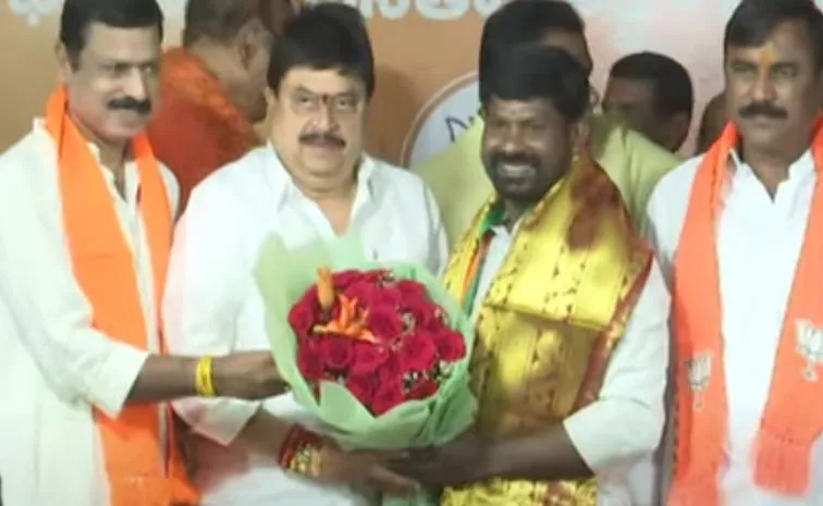Former Mla Guvvala Balaraju Joins Bjp