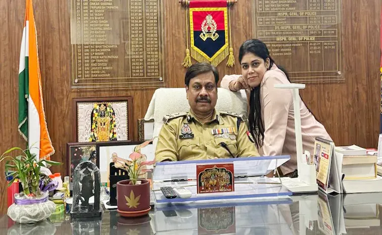 Daughter Defends Constable, Challenges Her Father IG Rakesh Singh Decision