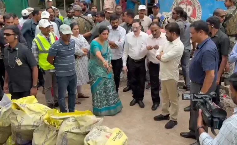 CM Revanth Sudden visit to flooded areas In Hyderabad