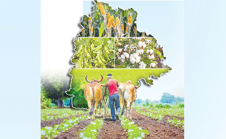 Farmers cultivating various crops in One Crore acres in Telangana