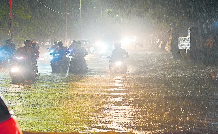Heavy Rains In Across Hyderabad