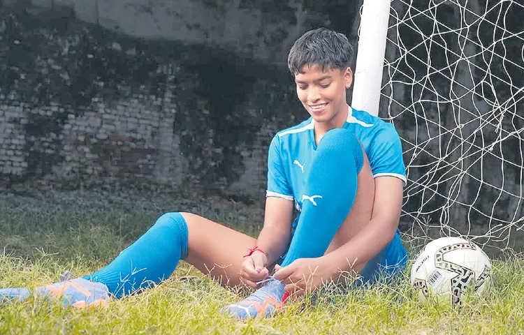 Indian women football team player Manisha about her dream
