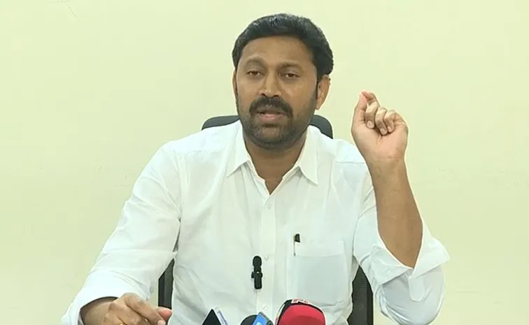 Kadapa MP Avinash Reddy Alleges EC Blind Acts TDP Vote Chori Pulivendula