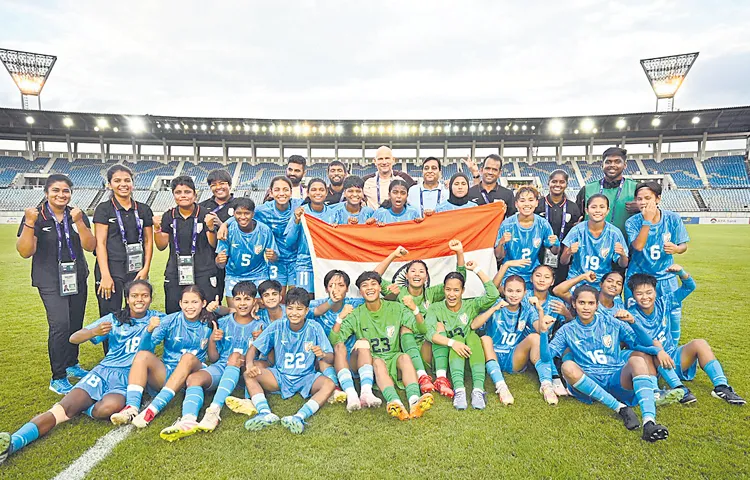 Indian womens team qualifies for Asia Cup Under 20 football tournament3