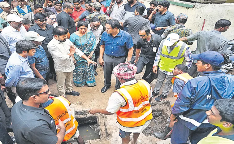 CM Revanth to prepare plans for setting up system of heavy pipes for Floods