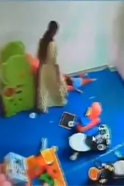 Noida day care center Video Viral In Social Media10