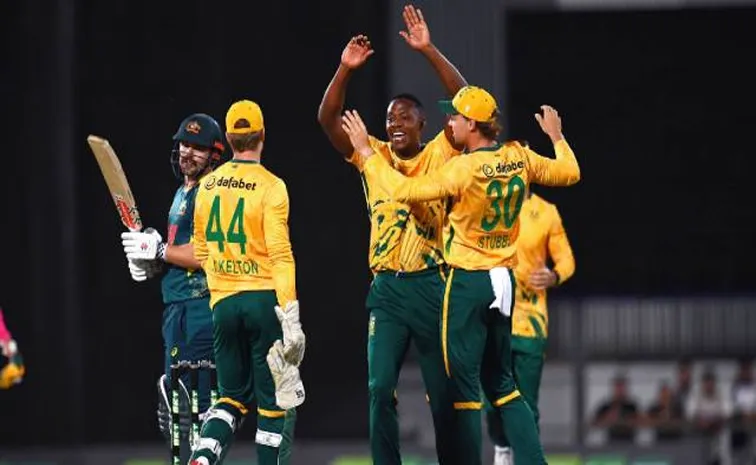 SA VS AUS 1st T20I, 2025: South Africa Bowled Out Australia For First Time In T20Is2
