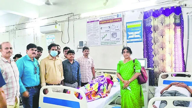 తాండూరు ఆస్పత్రికి మిషన్లు 