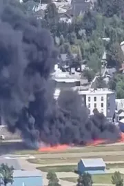 Montana Plane Crash Plane Crashes Into Parked Aircraft6