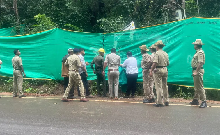 Dharmasthala Mass Burial sit Search Site 13 Stop