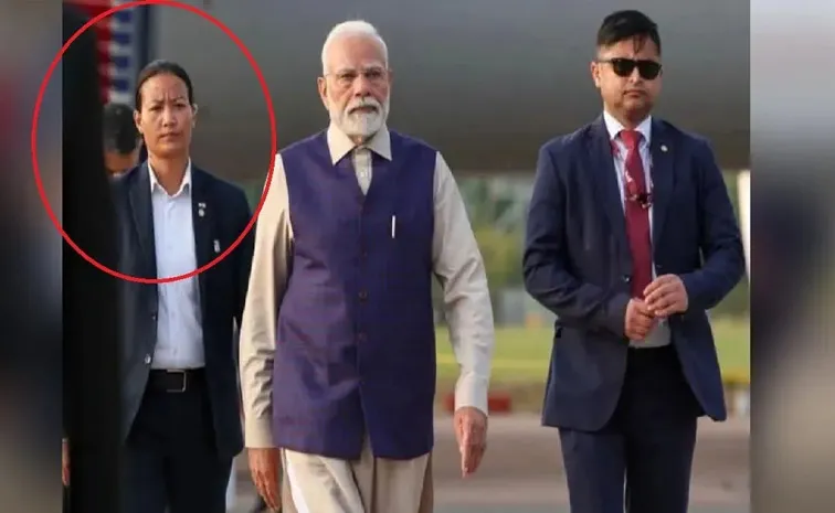 Adaso Kapesa SPG Officer Responsible for PM Security