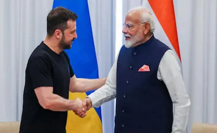 మోదీకి జెలెన్‌స్కీ ఫోన్‌