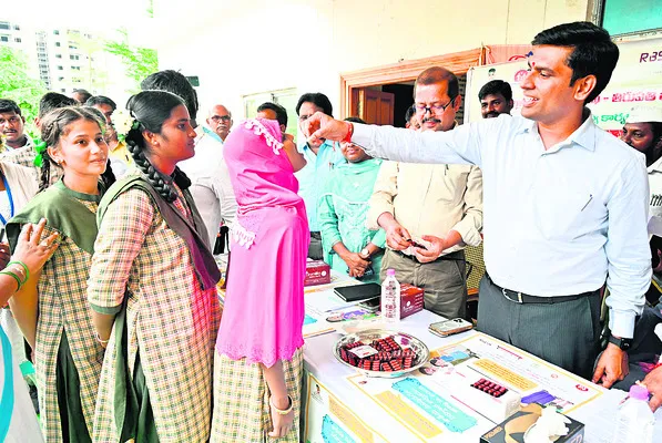 విద్యార్థుల ఆరోగ్యం మెరుగుపరచడమే లక్ష్యం 