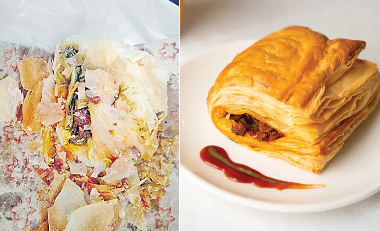 Snake Found In Curry Puff