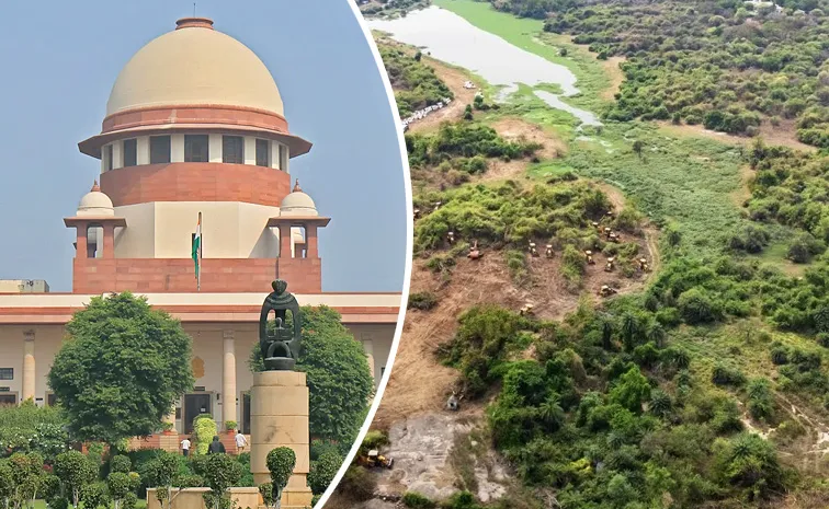 Supreme Court Revanth Reddy Government in Kancha Gachibowli Lands