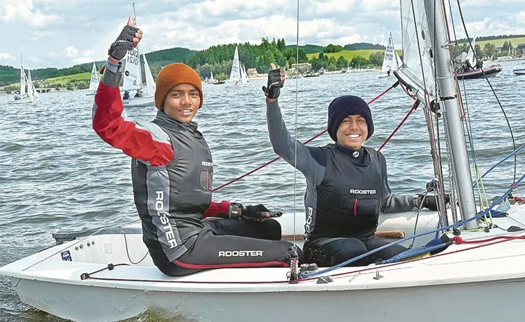 world championships in Czech Republic Young sailors from Secunderabad