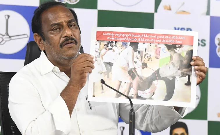 Ysrcp Iragamreddy Subba Reddy Fires On Tdp Atrocities