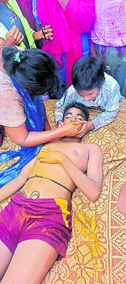 నంబూరు చప్టాలో పడి విద్యార్థి మృతి 