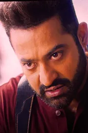 Tollywood Young Tiger Jr NTR Fan Tilak On Poster with Blood3