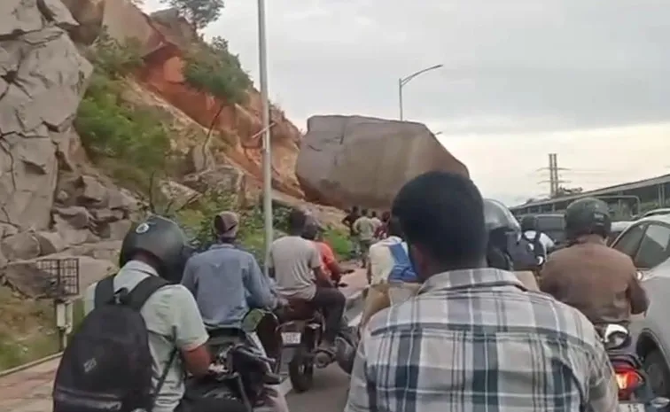 Landslides Hit Nursing and Appa Junction Road, Disrupt Traffic