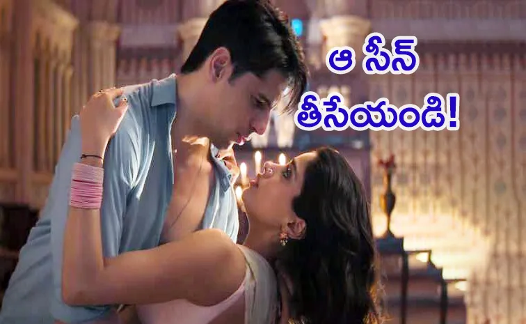 Sidharth Malhotra and Janhvi Kapoor Flirting Inside Church In Param Sundari