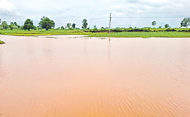 Heavy rains in several districts across Telangana